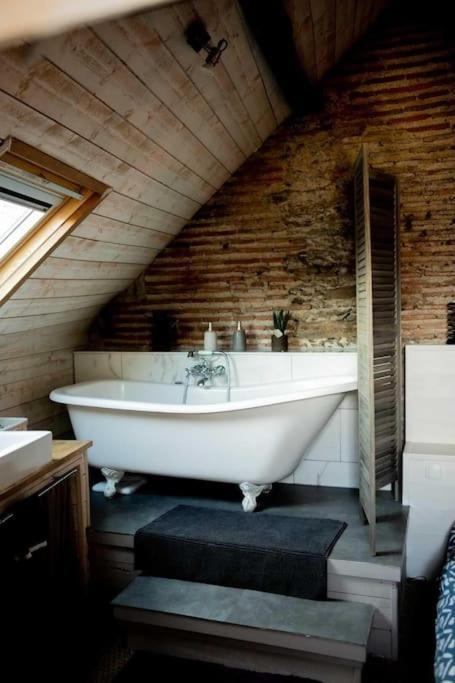 Loft Charmant Dans Le Centre Historique 낭트 외부 사진